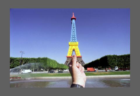 Michael Hughes, "Tour Eiffel", photographie.