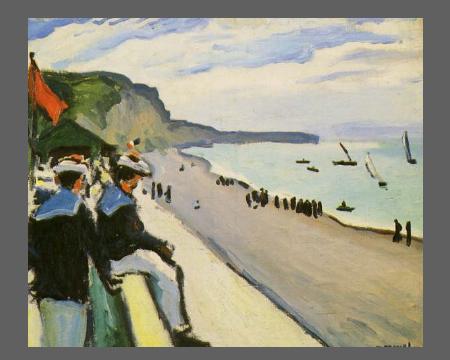 Albert Marquet, "La plage de Fécamp", 1906.