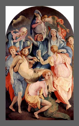 Pontormo, "Déposition", fresque, Florence.