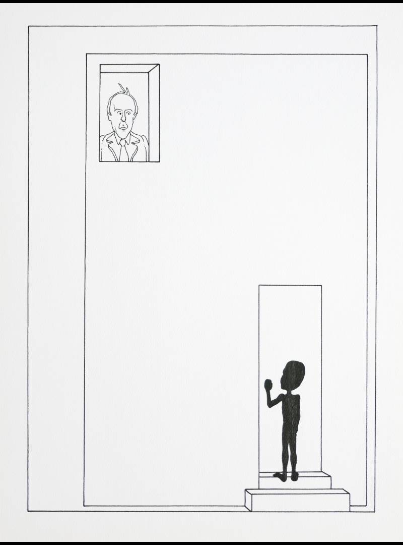 "Biafra", dessin politique.