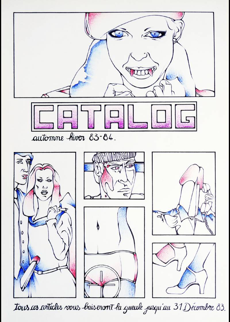 "Catalogue", bédé critique.