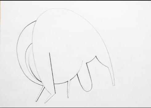 "Cul 2", graphite.