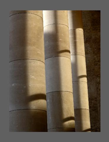 "Colonne et Ombres", l'art des ombres.