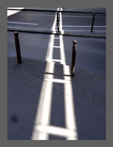 Rayures lumineuses de rue, 2.