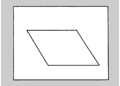 Figure réversible : "Parallélogramme".